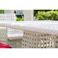 Wicker PE Rattan comedor conjuntos para jardín al aire libre - Muebles ATC